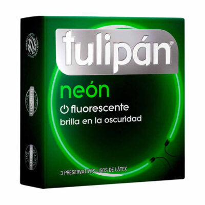 TULIPAN NEON FLUORESCENTE X 3 UND COLHER TULIPAN NEON FLUORESCENTE X 3 UND COLHER