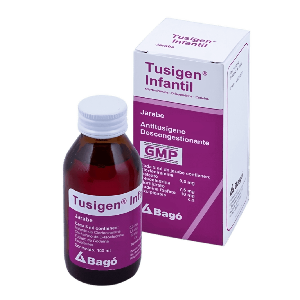 Tusigen TUSIGEN INFANTIL | JBE FCO. 100 ML. BAGO - Farmacias Catedral