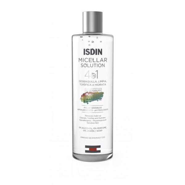 ISDIN AGUA MICELAR 4 EN 1 FCO X 400 ML HBDERM