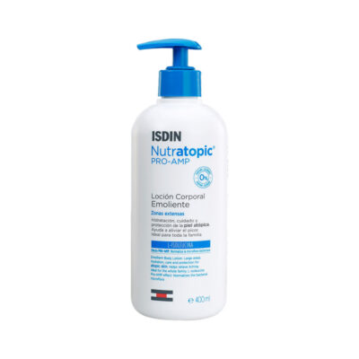 nutratopic-locion-emoliente-piel-atopica-400-ml ISDIN NUTRATOPIC PRO AMP LOCION CORPORAL X 400 ML
