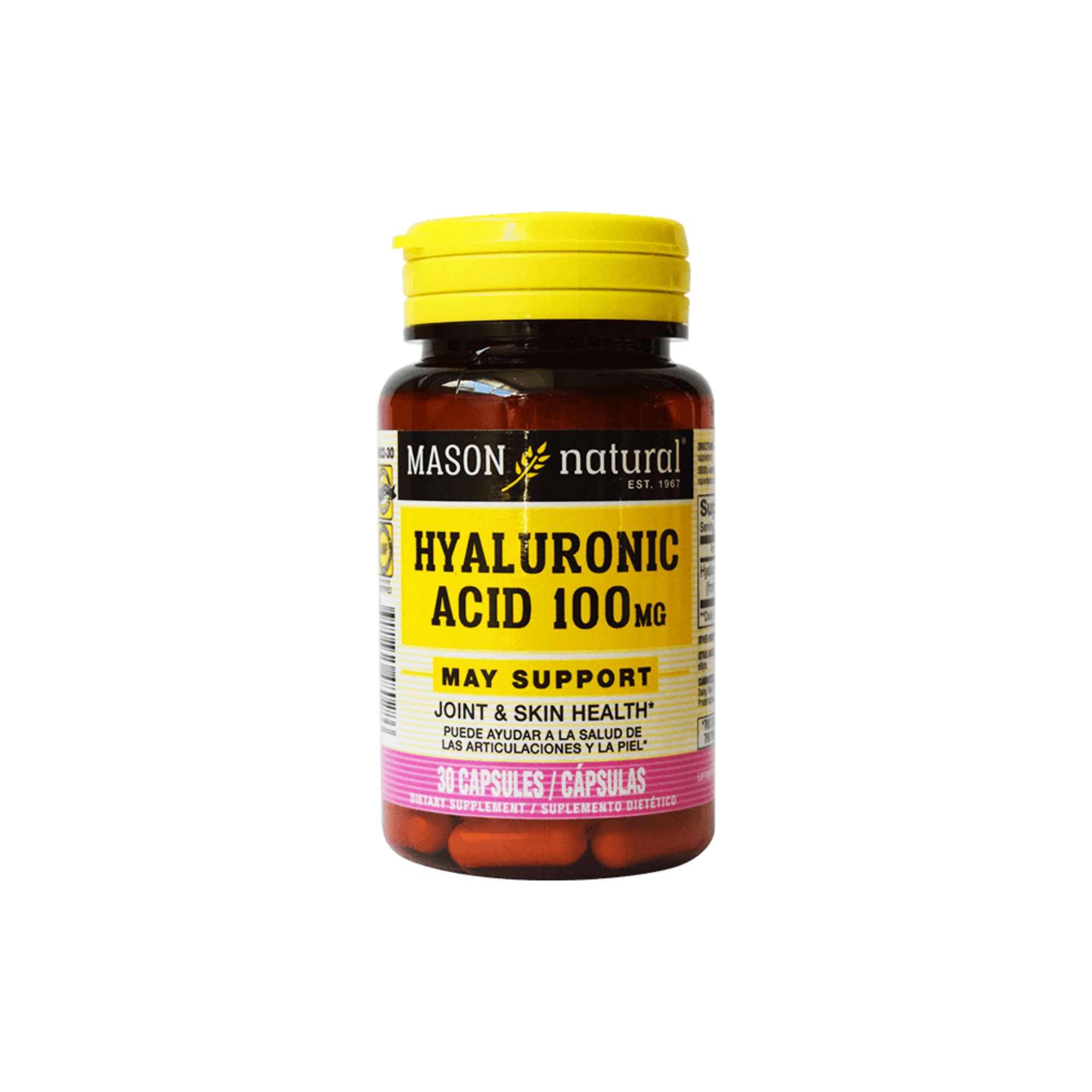 HYALURONICO ACIDO 100 MG FCO X 30 CAPS MASON