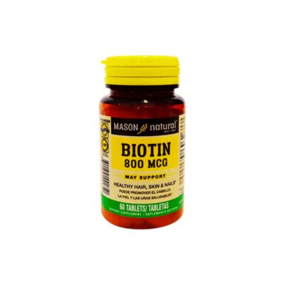 sda BIOTIN 800 MCG X 60 TAB MASON